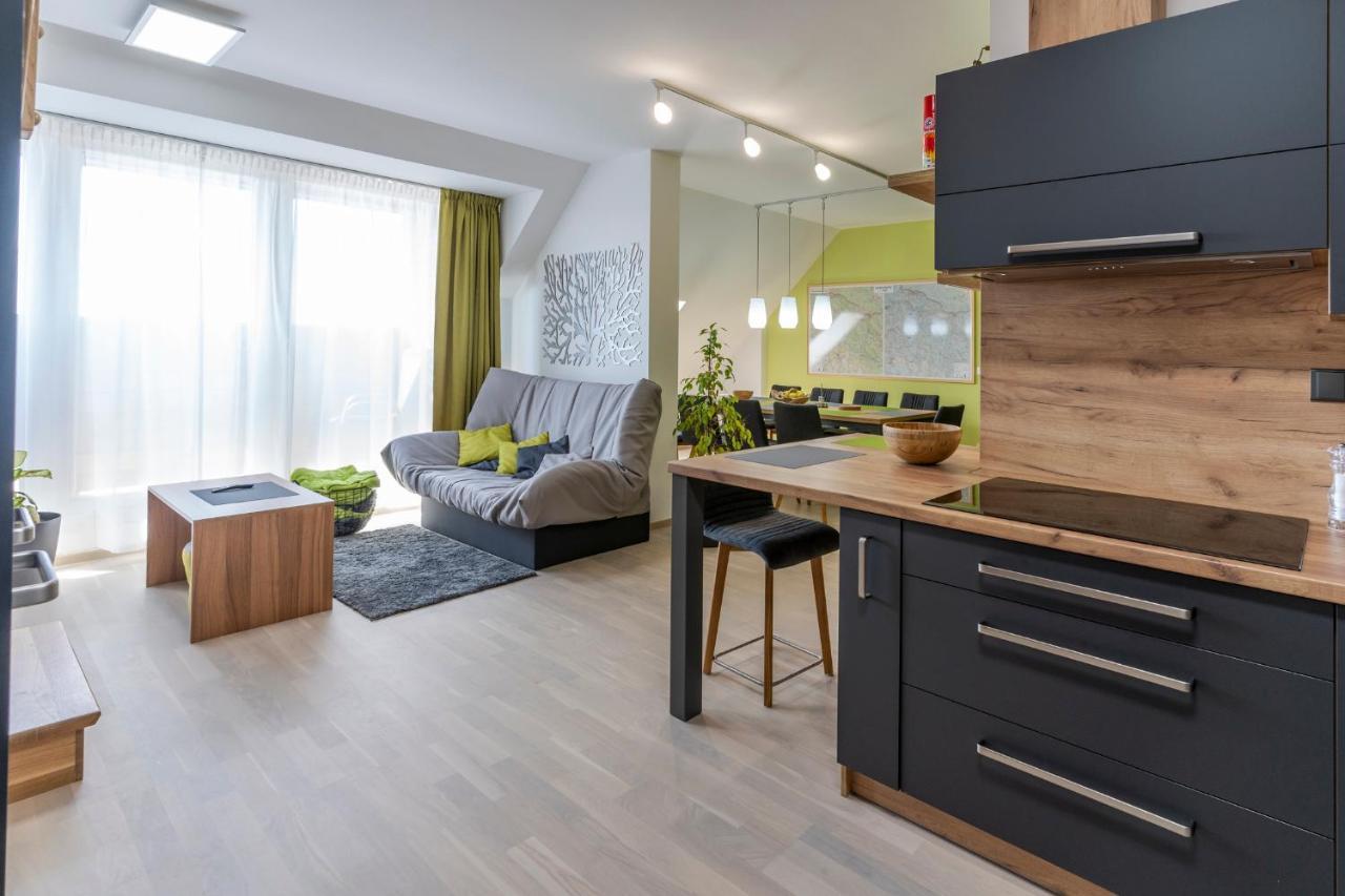Apartmán Horní Mísečky - luxusní ubytování pro dvě rodiny s dětmi Esterno foto